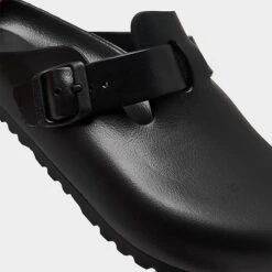 Men's Birkenstock Boston Essentials EVA Soft Footbed Clogs Black - 1002314 001 -Stealth Fit Shop 1002314 001 P3