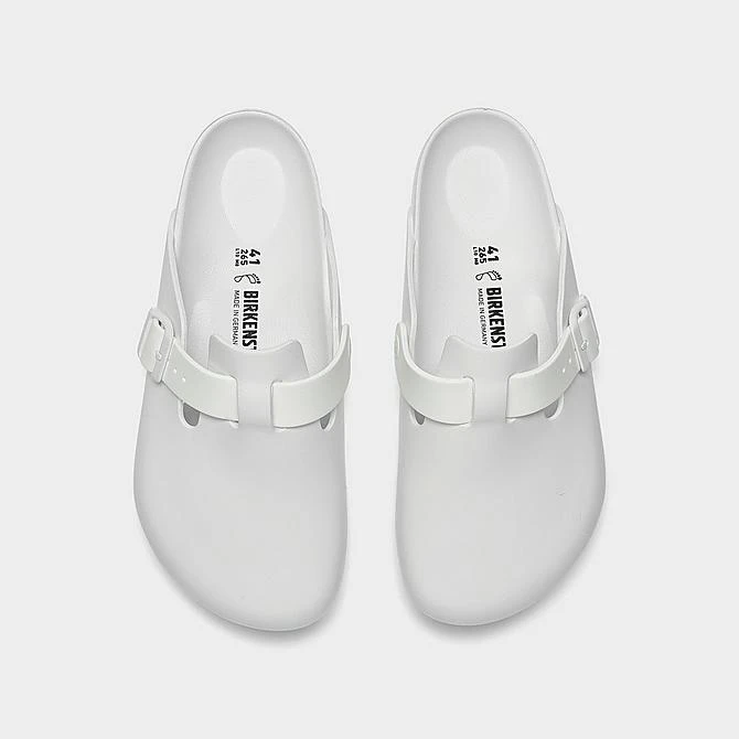 Men's Birkenstock Boston Essentials EVA Soft Footbed Clogs White - 1002315 100 7 Men's Birkenstock Boston Essentials EVA Soft Footbed Clogs White - 1002315 100 - Image 5