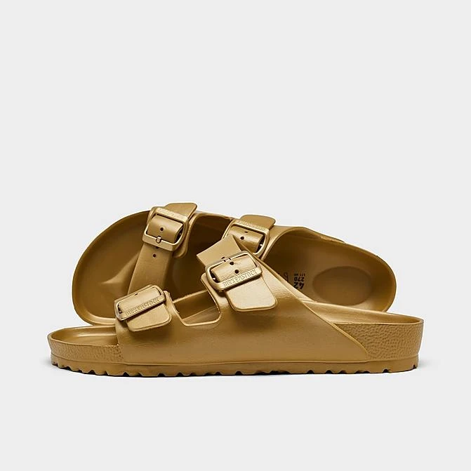 Men's Birkenstock Essentials Arizona EVA Sandals Metallic Gold - 1022433 750 3 Men's Birkenstock Essentials Arizona EVA Sandals Metallic Gold - 1022433 750