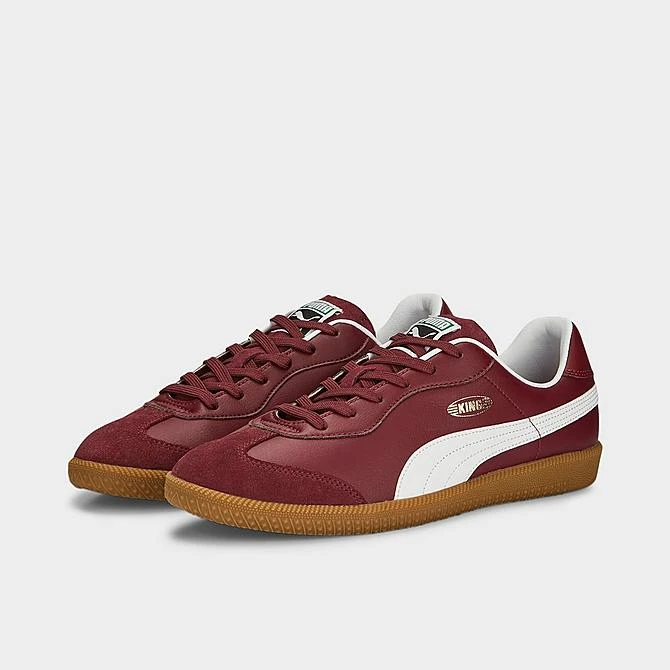 Puma King 21 IT Indoor Soccer Shoes Burgundy/White - 10669604 600 4 Puma King 21 IT Indoor Soccer Shoes Burgundy/White - 10669604 600 - Image 2