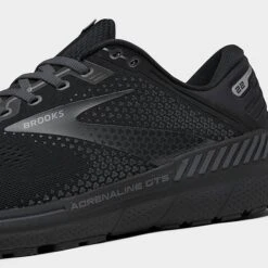 Men's Brooks Adrenaline GTS 22 Running Shoes Black/Black/Ebony - 1103661D 020 10 Men's Brooks Adrenaline GTS 22 Running Shoes Black/Black/Ebony - 1103661D 020 -Stealth Fit Shop 1103661D 020 P3