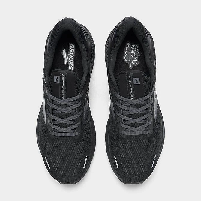 Men's Brooks Adrenaline GTS 22 Running Shoes Black/Black/Ebony - 1103661D 020 7 Men's Brooks Adrenaline GTS 22 Running Shoes Black/Black/Ebony - 1103661D 020 - Image 5