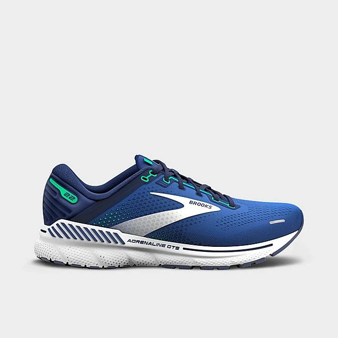 Men's Brooks Adrenaline GTS 22 Running Shoes Surf The Web/Blue/Irish Green - 110366D 469 3 Men's Brooks Adrenaline GTS 22 Running Shoes Surf The Web/Blue/Irish Green - 110366D 469
