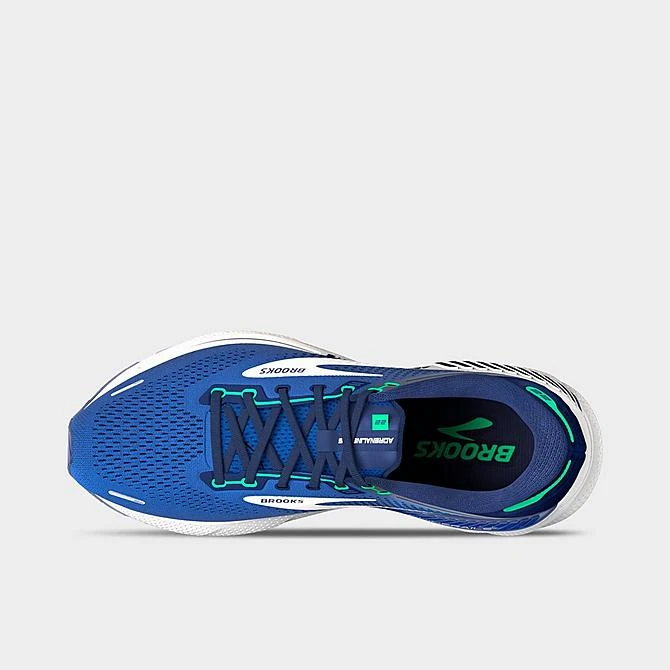 Men's Brooks Adrenaline GTS 22 Running Shoes Surf The Web/Blue/Irish Green - 110366D 469 7 Men's Brooks Adrenaline GTS 22 Running Shoes Surf The Web/Blue/Irish Green - 110366D 469 - Image 5