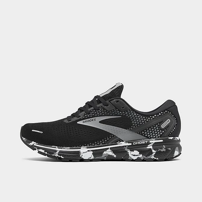 Men's Brooks Ghost 14 Running Shoes Black/Grey/White - 1103691D 090 3 Men's Brooks Ghost 14 Running Shoes Black/Grey/White - 1103691D 090
