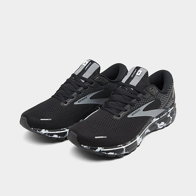 Men's Brooks Ghost 14 Running Shoes Black/Grey/White - 1103691D 090 4 Men's Brooks Ghost 14 Running Shoes Black/Grey/White - 1103691D 090 - Image 2