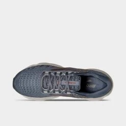 Men's Brooks Glycerin 20 Running Shoes Grey/Chili Oil/Orange - 1103821D 034 -Stealth Fit Shop 1103821D 034 P5