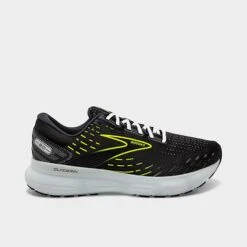 Men's Brooks Glycerin 20 Running Shoes Ebony/White/Nightlife - 1103821D 047
