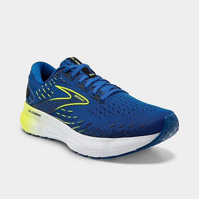 Men's Brooks Glycerin 20 Running Shoes Blue/Nightlife/White - 1103821D 482 4 Men's Brooks Glycerin 20 Running Shoes Blue/Nightlife/White - 1103821D 482 - Image 2
