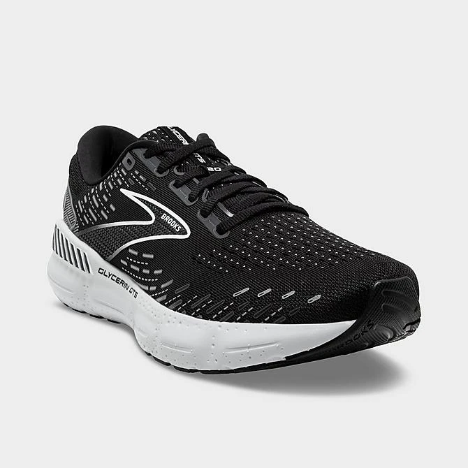 Men's Brooks Glycerin GTS 20 Running Shoes Black/White/Alloy - 1103831D 059 4 Men's Brooks Glycerin GTS 20 Running Shoes Black/White/Alloy - 1103831D 059 - Image 2