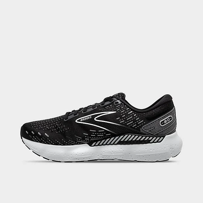 Men's Brooks Glycerin GTS 20 Running Shoes Black/White/Alloy - 1103831D 059 5 Men's Brooks Glycerin GTS 20 Running Shoes Black/White/Alloy - 1103831D 059 - Image 3