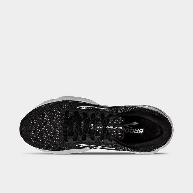 Men's Brooks Glycerin GTS 20 Running Shoes Black/White/Alloy - 1103831D 059 7 Men's Brooks Glycerin GTS 20 Running Shoes Black/White/Alloy - 1103831D 059 - Image 5