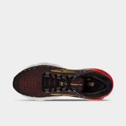 Men's Brooks Glycerin GTS 20 Running Shoes Black/Blackened Pearl/Fiery Red - 1103831D 090 -Stealth Fit Shop 1103831D 090 P5