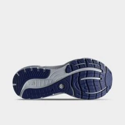 Men's Brooks Glycerin StealthFit 20 Running Shoes Oyster/Alloy/Blue Depths - 1103841D 081 -Stealth Fit Shop 1103841D 081 P6