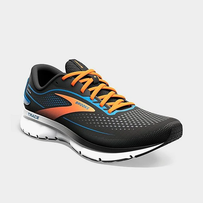 Men's Brooks Trace 2 Road Running Shoes Black/Classic Blue/Orange - 1103881D 035 4 Men's Brooks Trace 2 Road Running Shoes Black/Classic Blue/Orange - 1103881D 035 - Image 2
