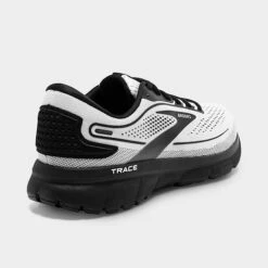 Men's Brooks Trace 2 Road Running Shoes White/Black - 1103881D 121 -Stealth Fit Shop 1103881D 121 P4