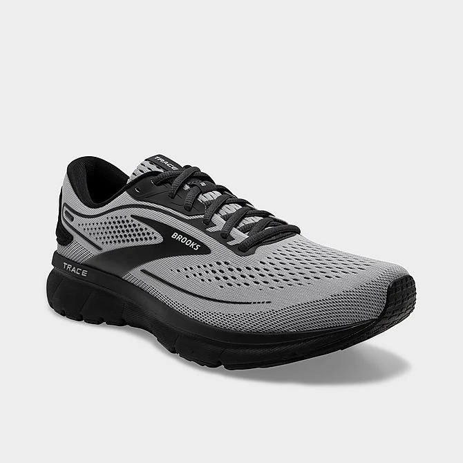 Men's Brooks Trace 2 Road Running Shoes (Wide Width E) Alloy/Black/Ebony - 1103882E 048 4 Men's Brooks Trace 2 Road Running Shoes (Wide Width E) Alloy/Black/Ebony - 1103882E 048 - Image 2