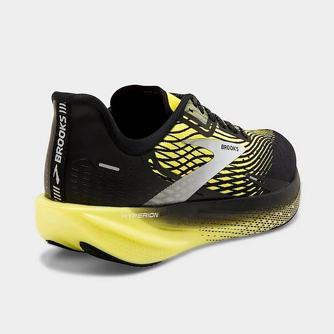 Men's Brooks Hyperion Max Running Shoes Black/Blazing Yellow/White - 1103901D 078 6 Men's Brooks Hyperion Max Running Shoes Black/Blazing Yellow/White - 1103901D 078 - Image 4