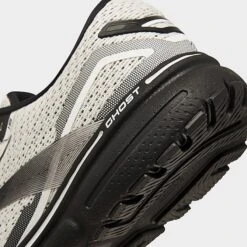 Men's Brooks Ghost 15 Running Shoes White/Black - 1103931D 121 10 Men's Brooks Ghost 15 Running Shoes White/Black - 1103931D 121 -Stealth Fit Shop 1103931D 121 P3