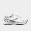Men's Brooks Ghost 15 Running Shoes White/Black/Flame - 1103931D 184