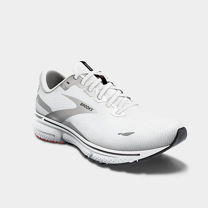 Men's Brooks Ghost 15 Running Shoes White/Black/Flame - 1103931D 184 4 Men's Brooks Ghost 15 Running Shoes White/Black/Flame - 1103931D 184 - Image 2