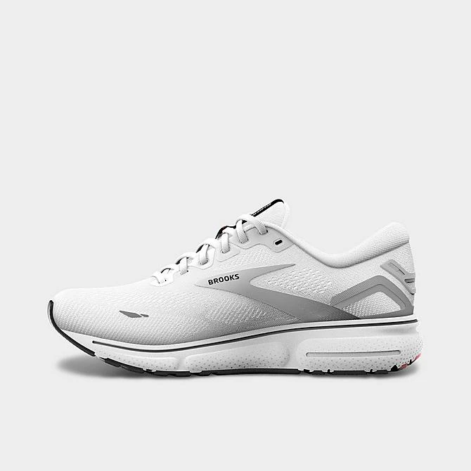 Men's Brooks Ghost 15 Running Shoes White/Black/Flame - 1103931D 184 5 Men's Brooks Ghost 15 Running Shoes White/Black/Flame - 1103931D 184 - Image 3
