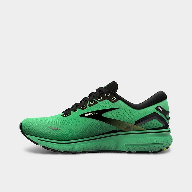 Men's Brooks Ghost 15 Running Shoes Green/Black/Sharp Green - 1103931D 360 5 Men's Brooks Ghost 15 Running Shoes Green/Black/Sharp Green - 1103931D 360 - Image 3