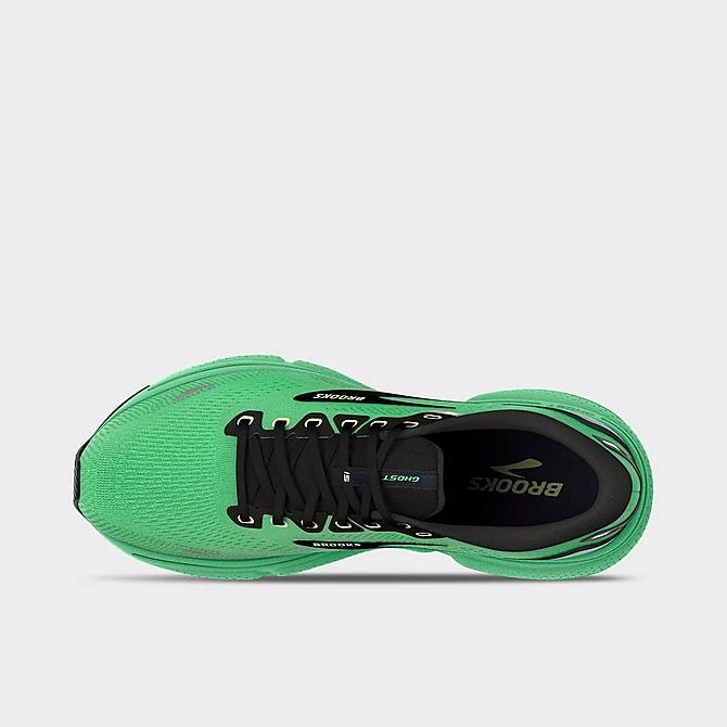 Men's Brooks Ghost 15 Running Shoes Green/Black/Sharp Green - 1103931D 360 7 Men's Brooks Ghost 15 Running Shoes Green/Black/Sharp Green - 1103931D 360 - Image 5