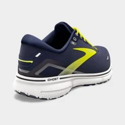 Men's Brooks Ghost 15 Running Shoes Peacoat/Nightlife/Grey - 1103931D 429 -Stealth Fit Shop 1103931D 429 P4