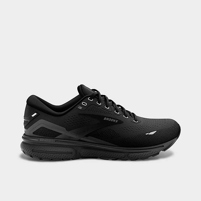 Men's Brooks Ghost 15 Running Shoes (Wide Width 2E) Black/Black/Ebony - 1103932E 020 3 Men's Brooks Ghost 15 Running Shoes (Wide Width 2E) Black/Black/Ebony - 1103932E 020