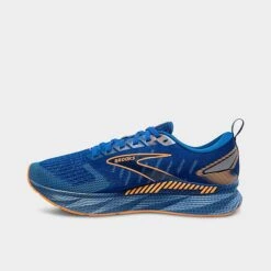 Men's Brooks Levitate GTS 6 Running Shoes Classic Blue/Orange - 1103961D 405 10 Men's Brooks Levitate GTS 6 Running Shoes Classic Blue/Orange - 1103961D 405 -Stealth Fit Shop 1103961D 405 P3