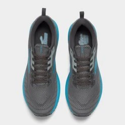 Men's Brooks Revel 6 Running Shoes Blackened Pearl/Blue - 1103981D 066 -Stealth Fit Shop 1103981D 066 P5