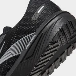 Men's Brooks Revel 6 Running Shoes Black/Blackened Pearl/Grey - 1103981D 072 10 Men's Brooks Revel 6 Running Shoes Black/Blackened Pearl/Grey - 1103981D 072 -Stealth Fit Shop 1103981D 072 P3