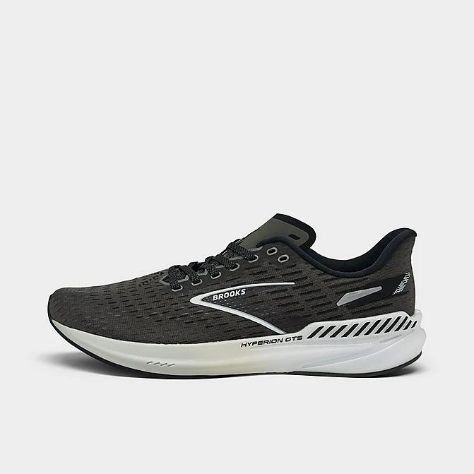 Men's Brooks Hyperion GTS Running Shoes Metal/Black/White - 1104081D 008 3 Men's Brooks Hyperion GTS Running Shoes Metal/Black/White - 1104081D 008