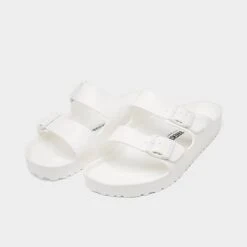 Men's Birkenstock Essentials Arizona EVA Sandals White - 129441 100 -Stealth Fit Shop 129441 100 P2
