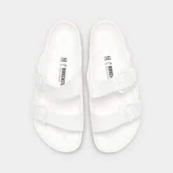 Men's Birkenstock Essentials Arizona EVA Sandals White - 129441 100 -Stealth Fit Shop 129441 100 P5