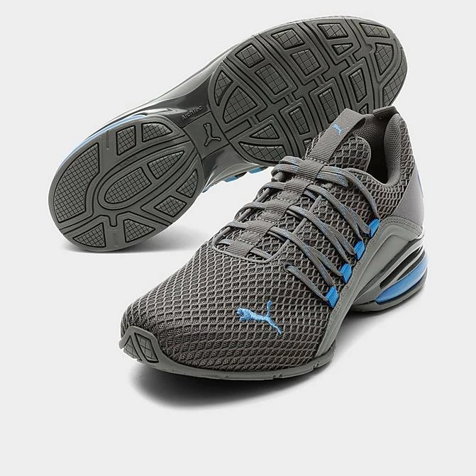 Men's Puma Axelion Block Training Shoes Castlerock/Palace Blue - 19348102 060 3 Men's Puma Axelion Block Training Shoes Castlerock/Palace Blue - 19348102 060