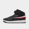 Men's Fila A-High Casual Shoes Black/White/Red - 1CM00540 014 -Stealth Fit Shop 1CM00540 014 P1