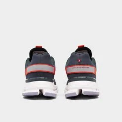 Men's On Cloudnova Form Running Shoes Black/Flame - 2698484 002 -Stealth Fit Shop 2698484 002 P4