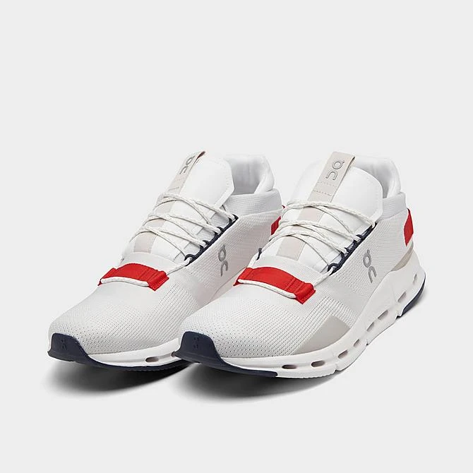 Men's On Cloudnova Running Shoes White/Red - 2698991 101 4 Men's On Cloudnova Running Shoes White/Red - 2698991 101 - Image 2