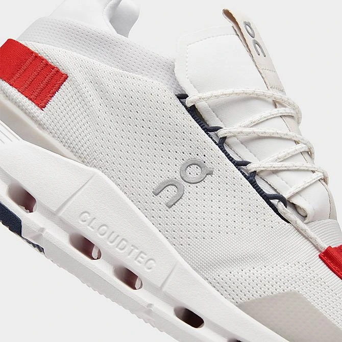 Men's On Cloudnova Running Shoes White/Red - 2698991 101 5 Men's On Cloudnova Running Shoes White/Red - 2698991 101 - Image 3