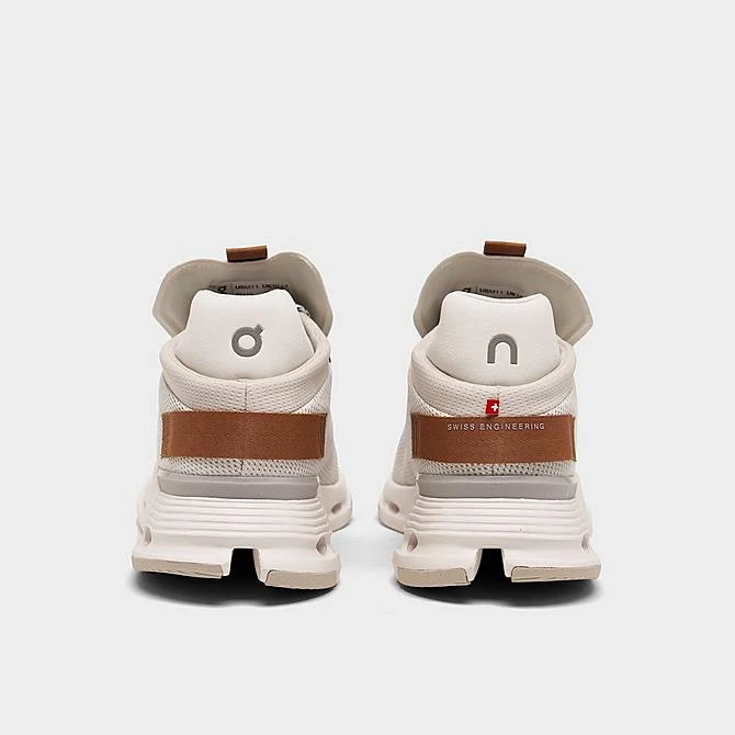 Men's On Cloudnova Running Shoes White/Pecan - 2699173 101 6 Men's On Cloudnova Running Shoes White/Pecan - 2699173 101 - Image 4
