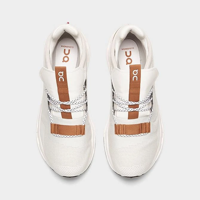 Men's On Cloudnova Running Shoes White/Pecan - 2699173 101 7 Men's On Cloudnova Running Shoes White/Pecan - 2699173 101 - Image 5