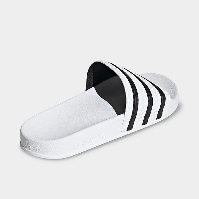 Men's Adidas Adilette Slide Sandals White/Black/White - 280648 WBK 6 Men's Adidas Adilette Slide Sandals White/Black/White - 280648 WBK - Image 4