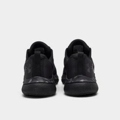 Men's Under Armour UA HOVR Turbulence Print Running Shoes Black/Black/Black - 3025503 001 -Stealth Fit Shop 3025503 001 P4