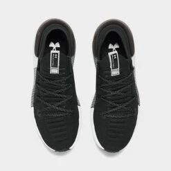 Men's Under Armour HOVR Phantom 3 Running Shoes Black/White/White - 3025516 003 -Stealth Fit Shop 3025516 003 P5