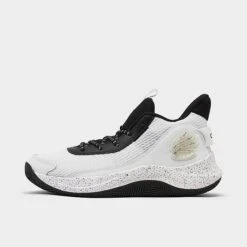 Under Armour Curry 3Z7 Basketball Shoes White/White/Black/Metallic Gold - 3026622 101