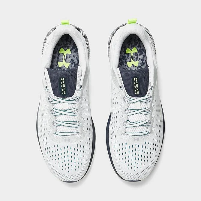 Men's Under Armour UA HOVR Turbulence Print Running Shoes White/Coastal Teal/Lime Surge - 3027028 100 7 Men's Under Armour UA HOVR Turbulence Print Running Shoes White/Coastal Teal/Lime Surge - 3027028 100 - Image 5