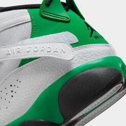 Nike Men's Air Jordan 6 Rings Basketball Shoes White/Lucky Green/Black - 322992 131 -Stealth Fit Shop 322992 131 P3