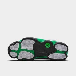 Nike Men's Air Jordan 6 Rings Basketball Shoes White/Lucky Green/Black - 322992 131 -Stealth Fit Shop 322992 131 P6